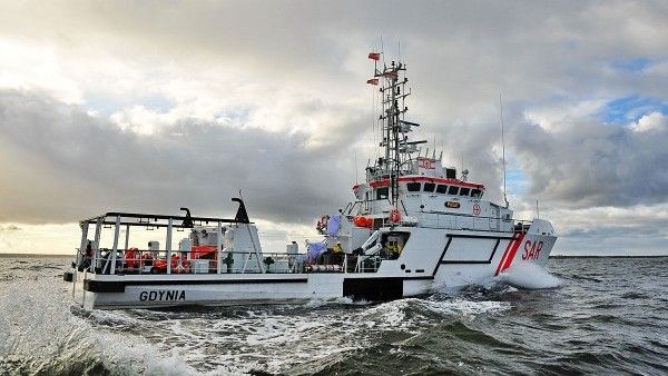 Statek ratowniczy typu SAR 3000 M/S Pasat należący do Morskiej Służby Poszukiwania i Ratownictwa. Fot. sar.gov.pl