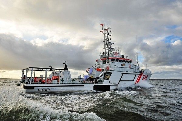 Statek ratowniczy typu SAR 3000 M/S Pasat należący do Morskiej Służby Poszukiwania i Ratownictwa. Fot. sar.gov.pl