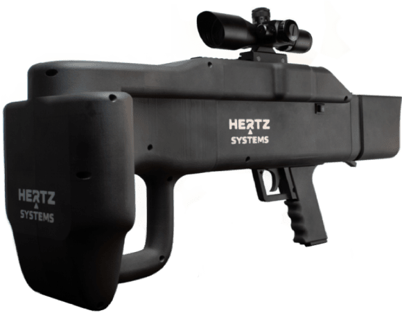 Neutralizator ręczny systemu Jastrząb. Fot. Hertz Systems.