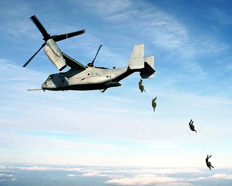 MV-22 Osprey należący do USMC / Fot. defense.gov