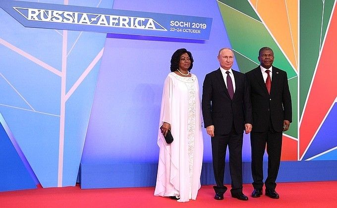 Forum gospodarcze Rosja - Afryka - Soczi 23.10.2019. Fot. Kremlin.ru