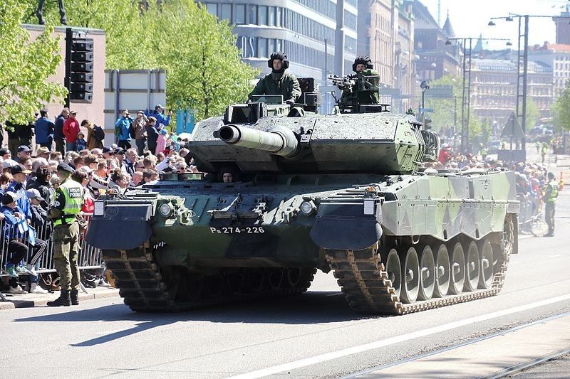 Fiński Leopard 2A6. Fot. MKFI (domena publiczna)