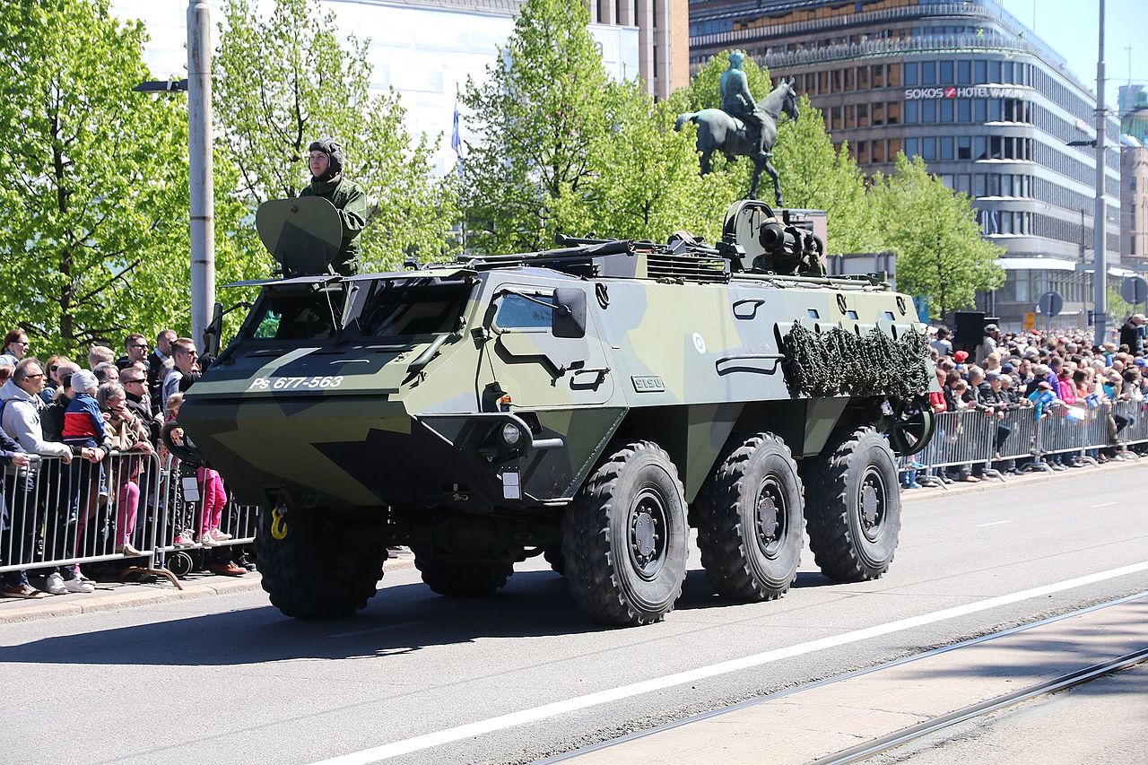 Finlandia ze zmodernizowanymi transporterami od Patrii
