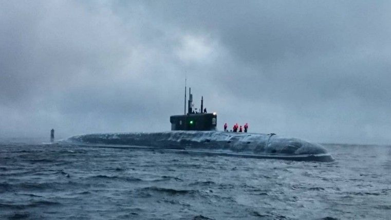 Russian Navy Fires Bulava Ballistic Missile In Submarine Drills ...