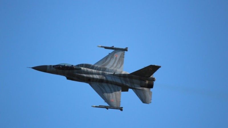 F-16 Polskich Sił Powietrznych. Fot. B. Sulik