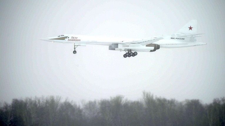 Pierwszy lot samolotu Tu-160M2. Fot. kremlin.ru