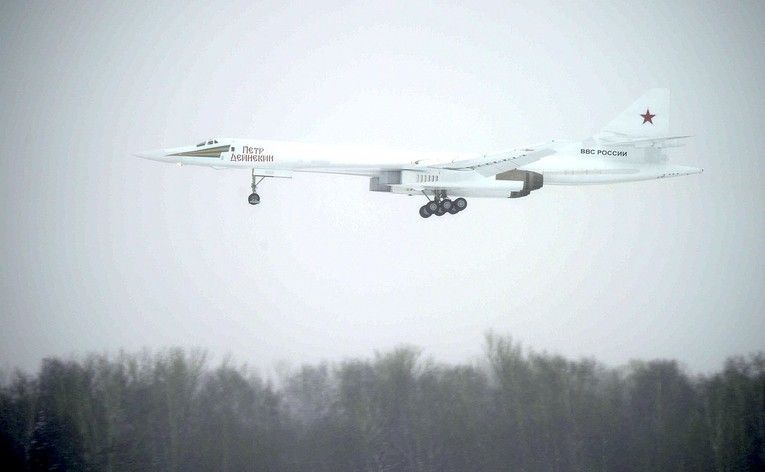 Pierwszy lot samolotu Tu-160M2. Fot. kremlin.ru