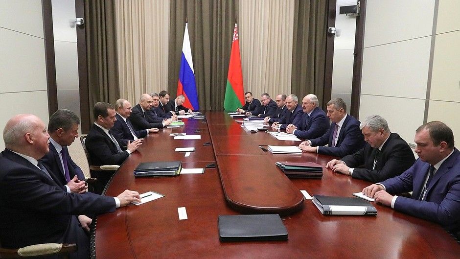 Spotkanie obu delegacji. Fot. kremlin ru