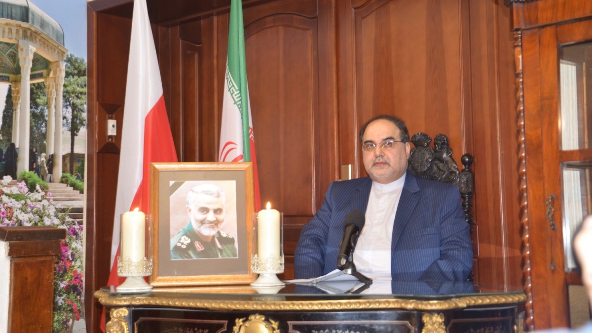 Masud Edrisi Kermanszahi, ambasador Islamskiej Republiki Iranu w Polsce. Fot. Maciej Szopa/Defence24