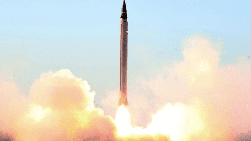 Odpalenie rakiety balistycznej w Iranie (zdjęcie ilustracyjne). Fot. Tasnim News/CC BY SA 4.0.