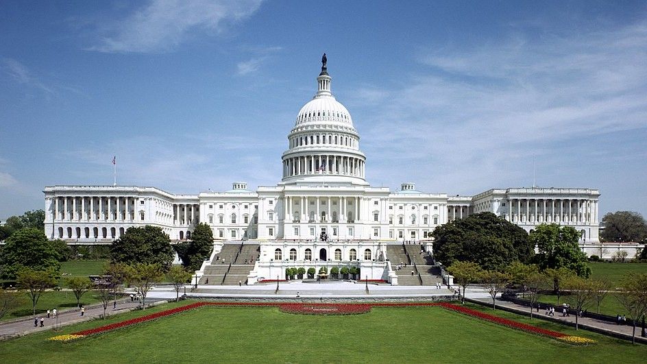 Kapitol, miejsce posiedzeń senatu USA / Fot. aoc.gov