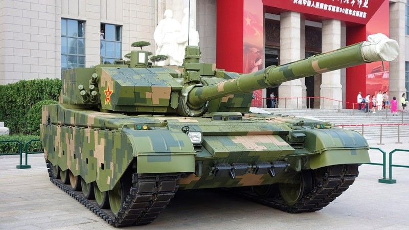 Czołg ZTZ-99A to całkowicie nowa konstrukcja.