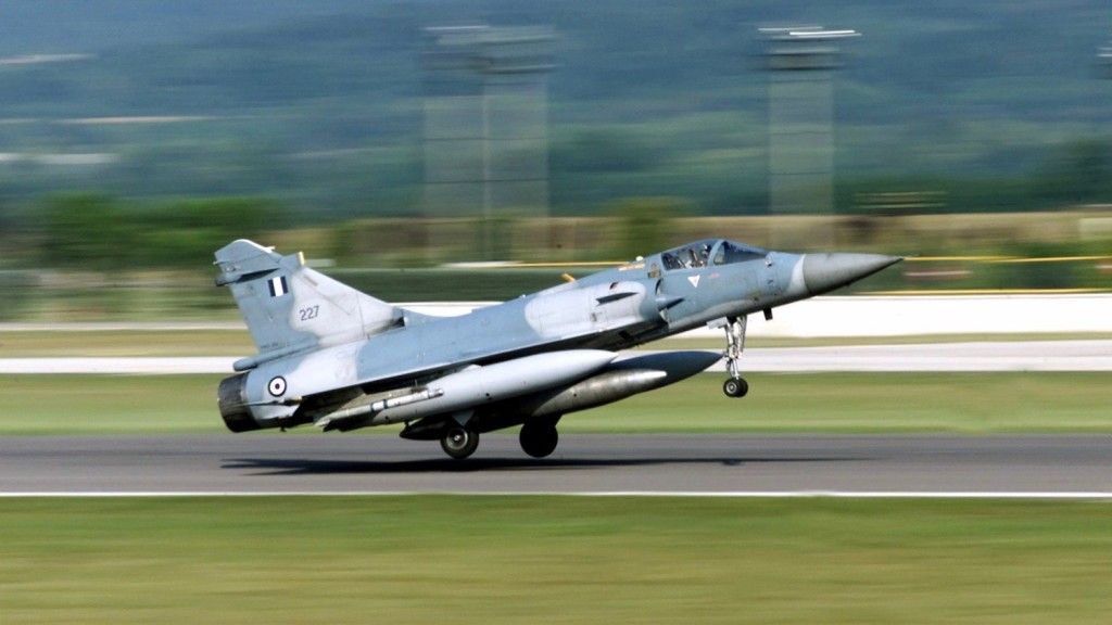 Grecki Mirage 2000, Fot.  USAF