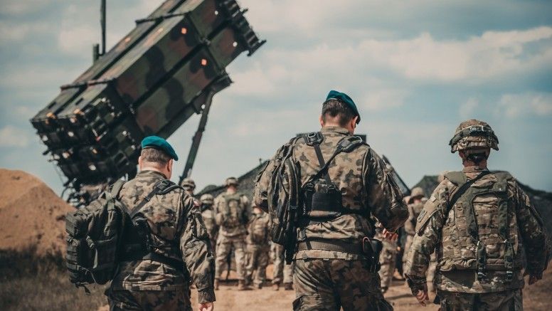Patriot launcher during an exercise in Poland. Image: Spc. Aaron Good, US DoD