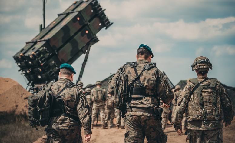Patriot launcher during an exercise in Poland. Image: Spc. Aaron Good, US DoD