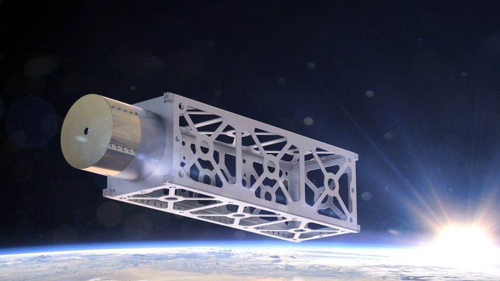Projekt eksperymentalnego satelity SteamSat. Ilustracja: SatRevolution