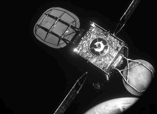Moment podchodzenia MEV-1 do przechwycenia satelity Intelsat-901. Fot. Northrop Grumman [northropgrumman.com]