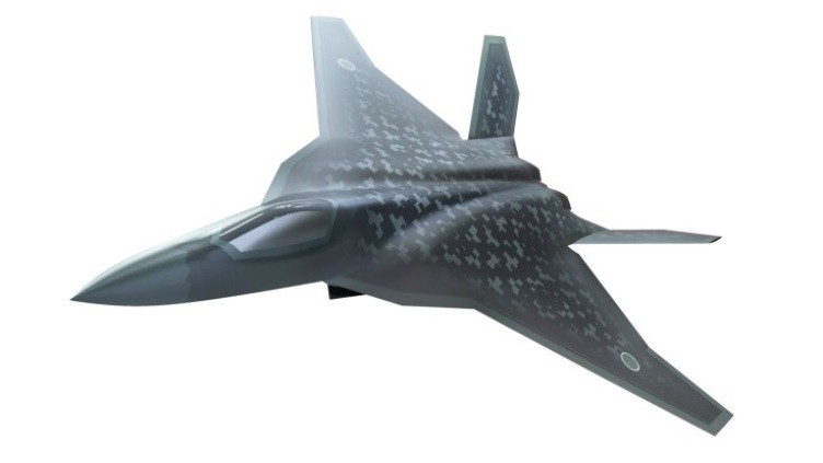 Najnowsza wizja koncepcyjna samolotu Next Generation Fighter zaprezentowana przez Japonię. Fot. Ministerstwo Obrony Japonii