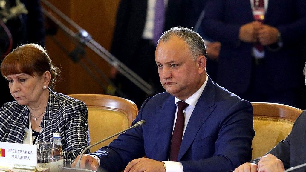 Prezydent Mołdawii, Igor Dodon/ Fot. Kremlin.ru