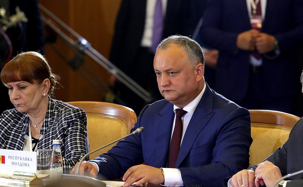 Prezydent Mołdawii, Igor Dodon/ Fot. Kremlin.ru