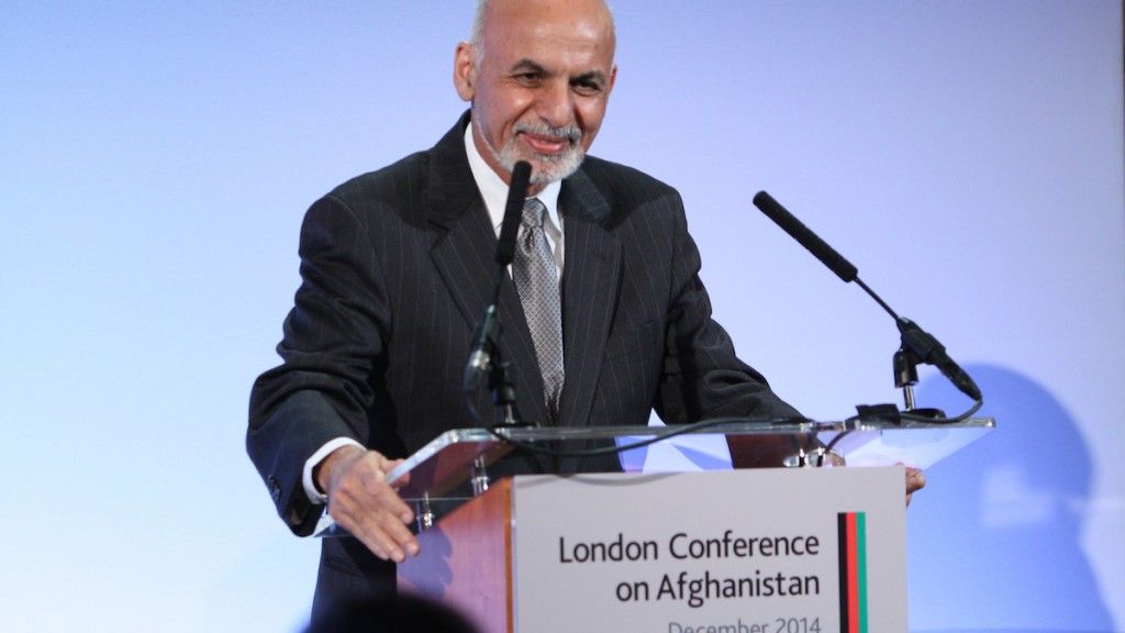 Dotychczasowy prezydent Afganistanu Aszraf Ghani. Fot. Patrick Tsui/Flickr/CC BY 2.0