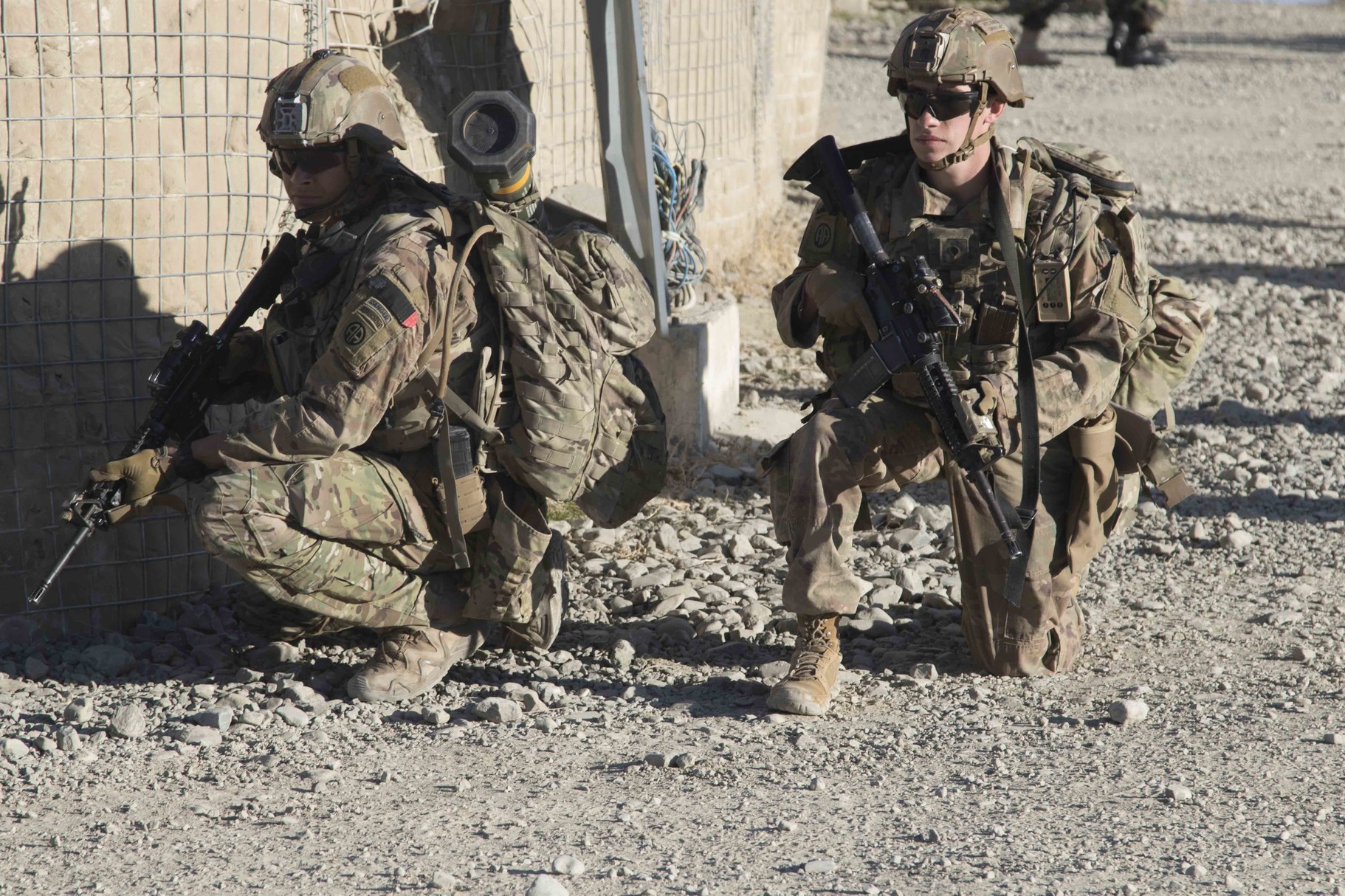 Amerykańscy spadochroniarze w Afganistanie 2019. Fot. Army Master Sgt. Alejandro Licea/U.S. Army