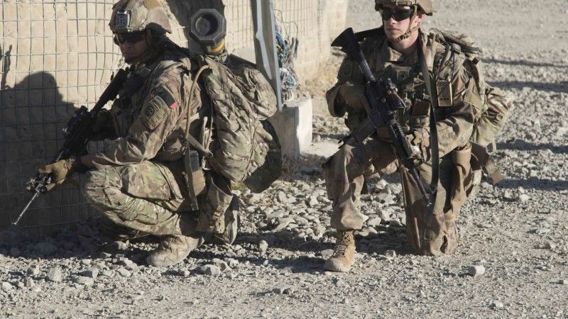 Amerykańscy spadochroniarze w Afganistanie 2019. Fot. Army Master Sgt. Alejandro Licea/U.S. Army