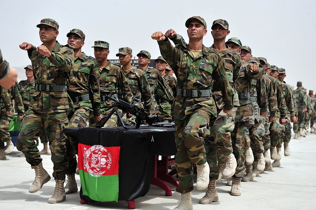 Żołnierze afgańscy, fot. Staff Sgt. Bradley Lail United States Air Force, domena publiczna, commons.wikimedia.org