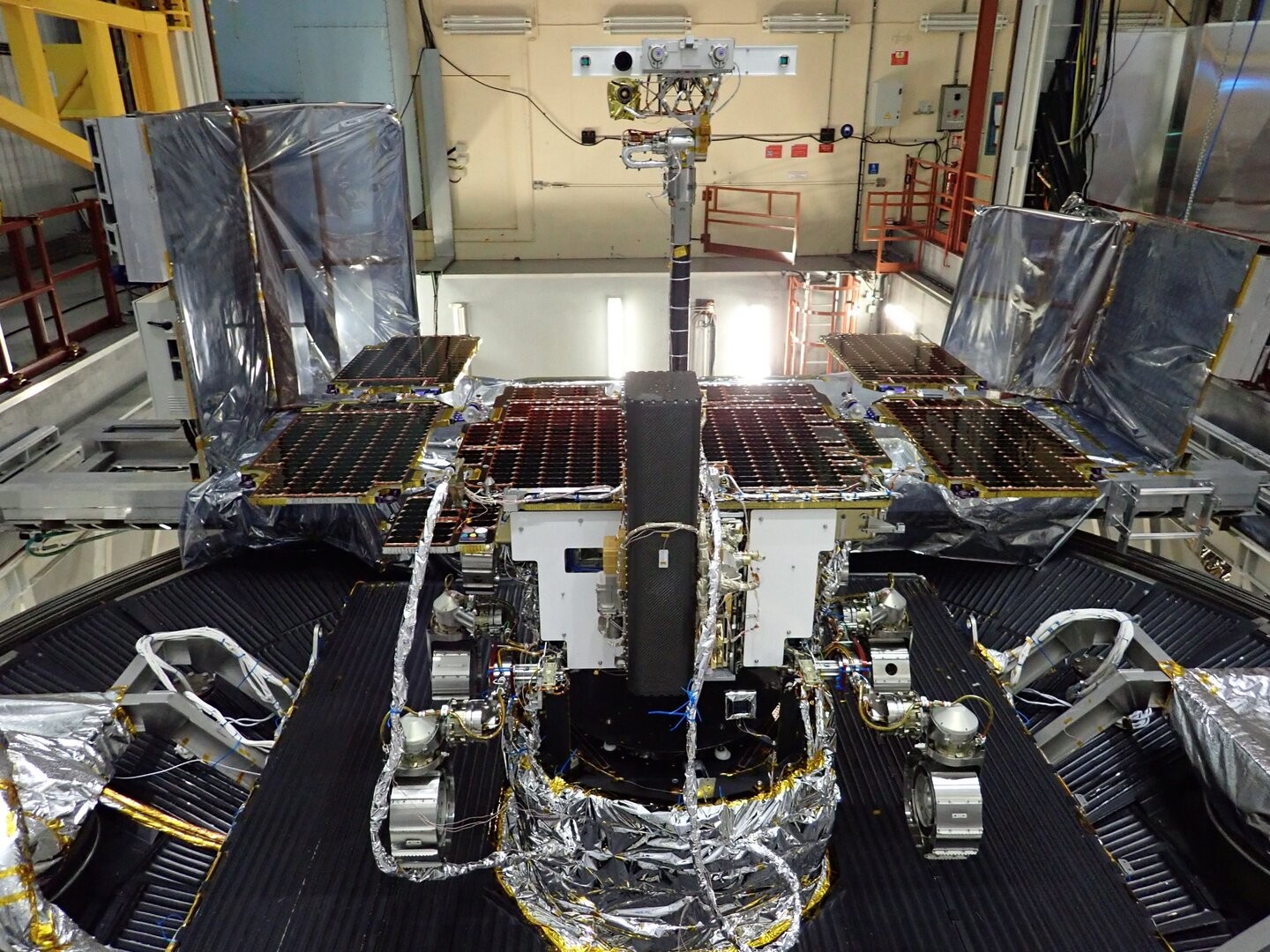 Łazik robotyczny Rosalind Franklin. Fot. ESA/Airbus [esa.int]