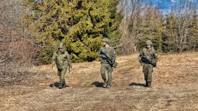 Patrol 6 BPD podczas działań wspierających SG / Fot. Twitter MON