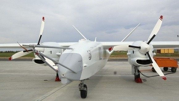 Dron „Altius-U” ma być uzbrojony w bomby „Grom”. Fot. Rosyjskie ministerstwo obrony