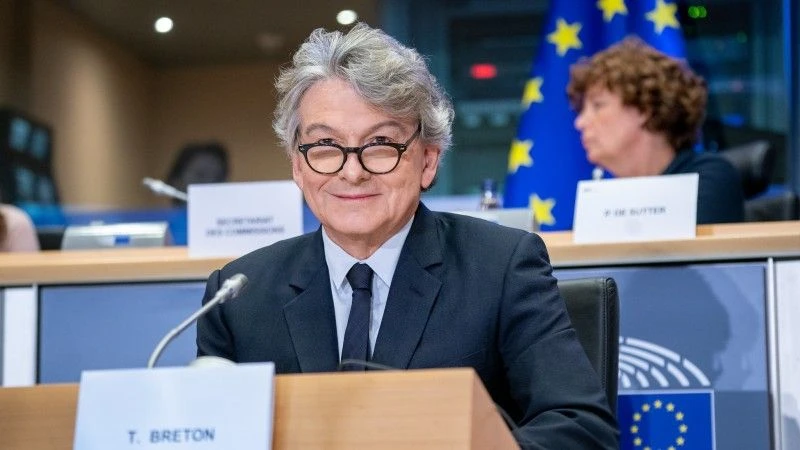 Thierry Breton. Fot. Flickr/European Parliament