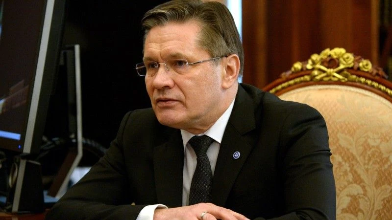 Szef Rosatomu, Aleksiej Lichaczow. Fot. kremlin.ru