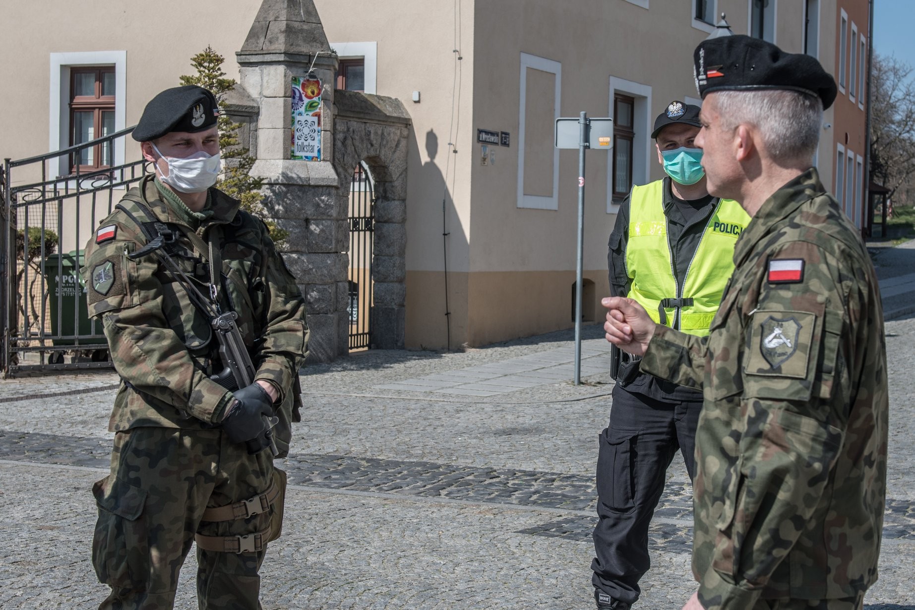 Wojsko poniosło koszty związane np. z zakupami dodatkowych środków ochronnych, a od marca do czerwca było zaangażowane na granicach. Fot. 11 Lubuska Dywizja Kawalerii Pancernej/Facebook.