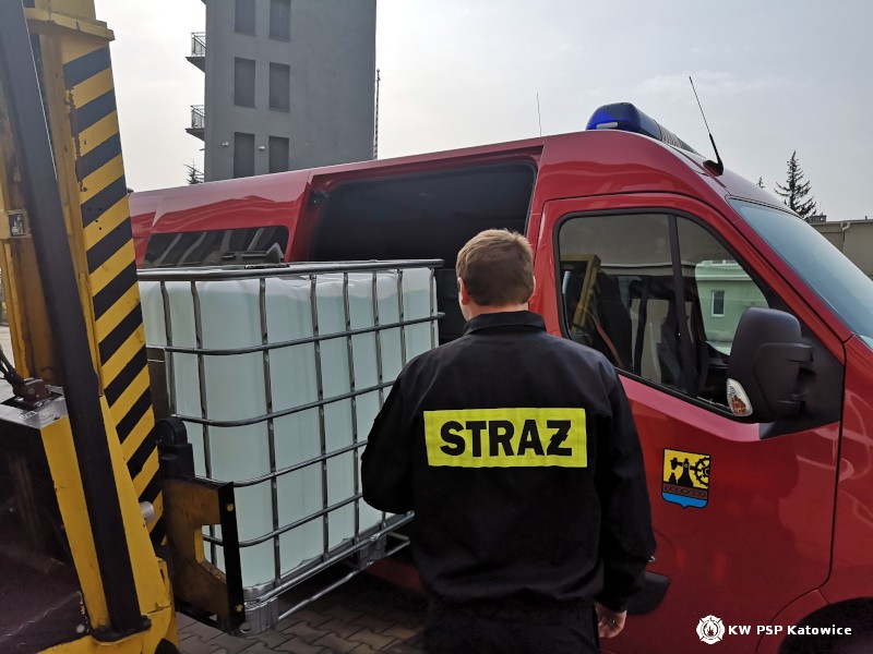 Fot. KW PSP w Katowicach/Straż Pożarna, Twitter