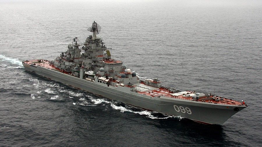 Krążownik „Piotr Wielikij”, fot. mil.ru