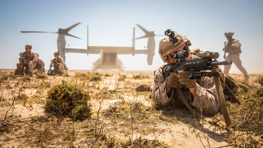 Wyspa Karan. Fot. Sgt. Kyle Talbot/USMC