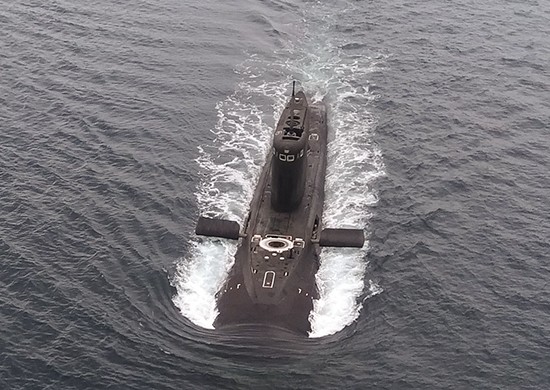 Rosyjski okręt podwodny „Rostow-na-Donu” typu „Warszawianka”. Fot. mil.ru