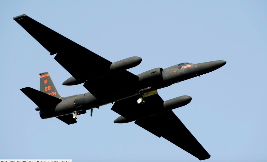 Samolot rozpoznawczy U-2 Fot. USAF