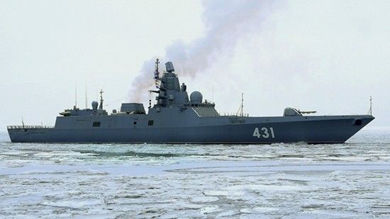 Fregata projektu 22350, fot. mil.ru