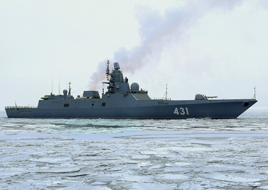 Fregata projektu 22350, fot. mil.ru