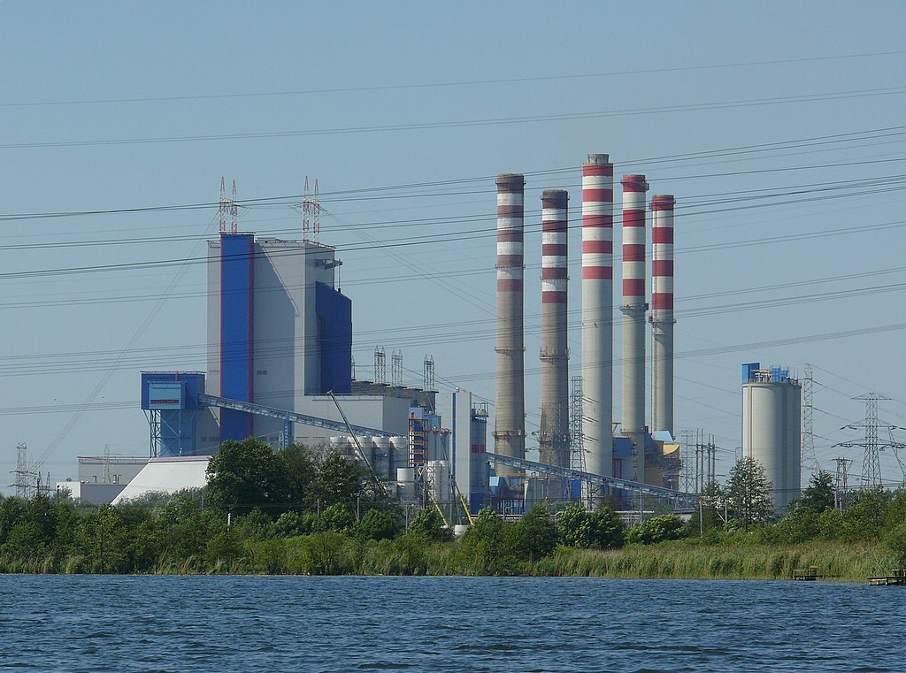 Elektrownia Pątnów. Fot. Wikimedia