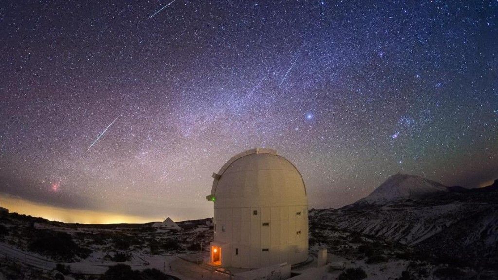 Obserwatorium ESA (Optical Ground Station) w La Teide na Teneryfie. Fot. Instituto de Astrofísica de Canarias (IAC)/ESA/J.C. Casado [esa.int]