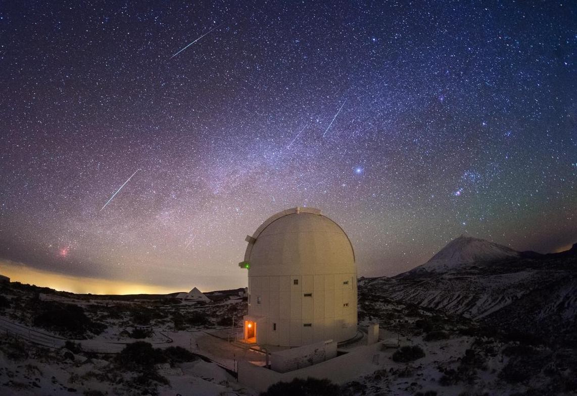 Obserwatorium ESA (Optical Ground Station) w La Teide na Teneryfie. Fot. Instituto de Astrofísica de Canarias (IAC)/ESA/J.C. Casado [esa.int]