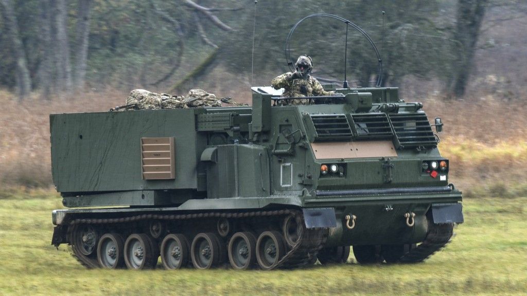 Amerykańskie MLRS w Niemczech. Fot. Markus Rauchenberger/US Army.