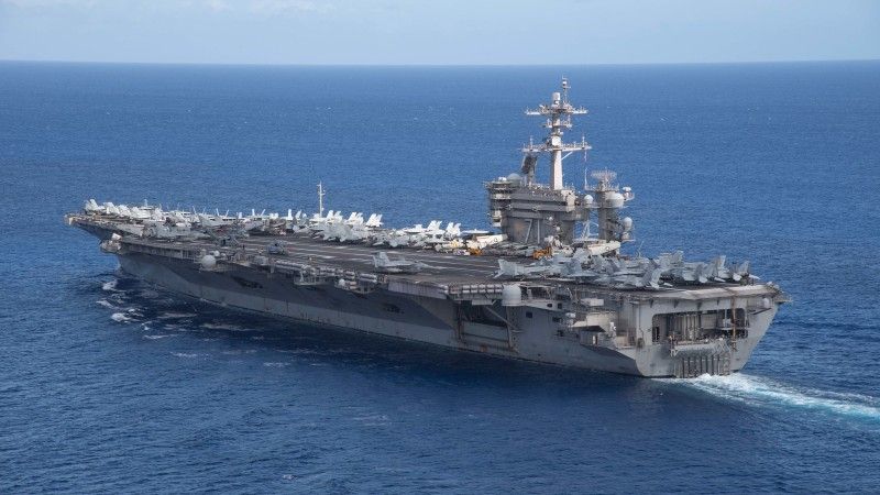 USS Theodore Roosevelt, fot. Seaman Apprentice Kaylianna Geni, US INDOPACOM