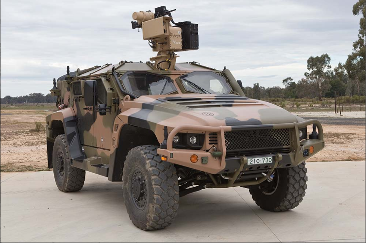 Hawkei Fot. Jim Cowie. Copyright Commonwealth of Australia Department of Defence