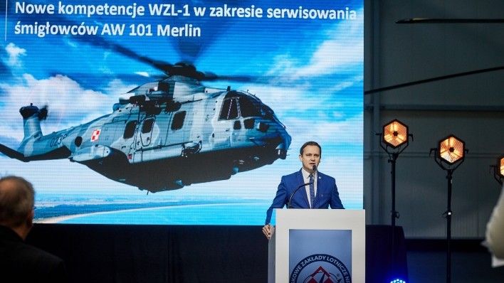President of the Management Board at WZL1, Marcin Nocuń. Image Credit: WZL1