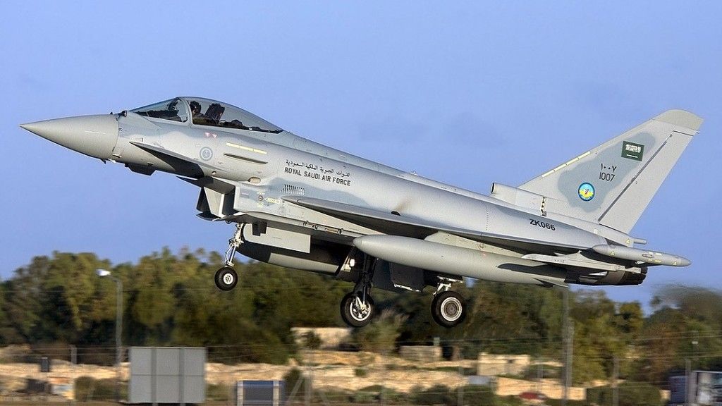 Fot. Gordon Zammit - http://www.airliners.net/photo/Saudi-Arabia--/Eurofighter-EF-2000-Typhoon/1775748/L/, licencja GFDL 1.2, commons.wikimedia.org