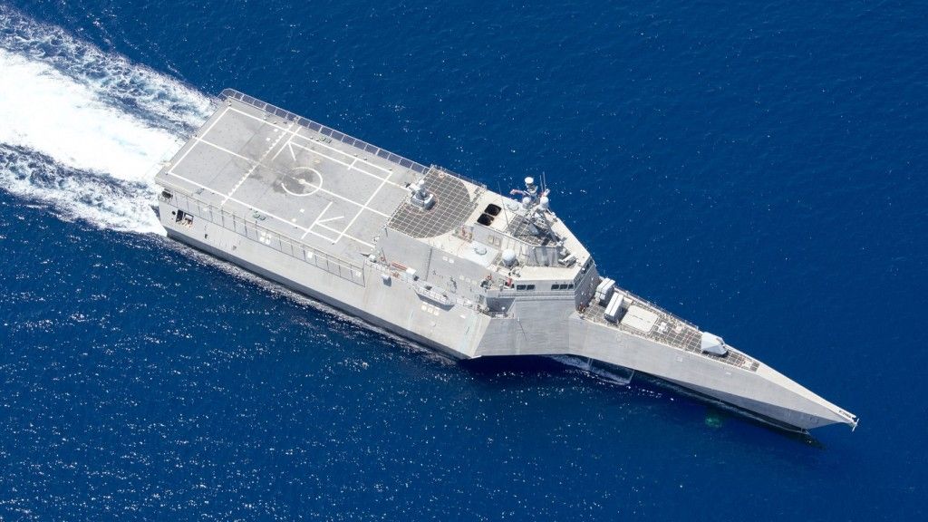 Okręt do działań przybrzeżnych USS „Independence”. Fot. US Navy